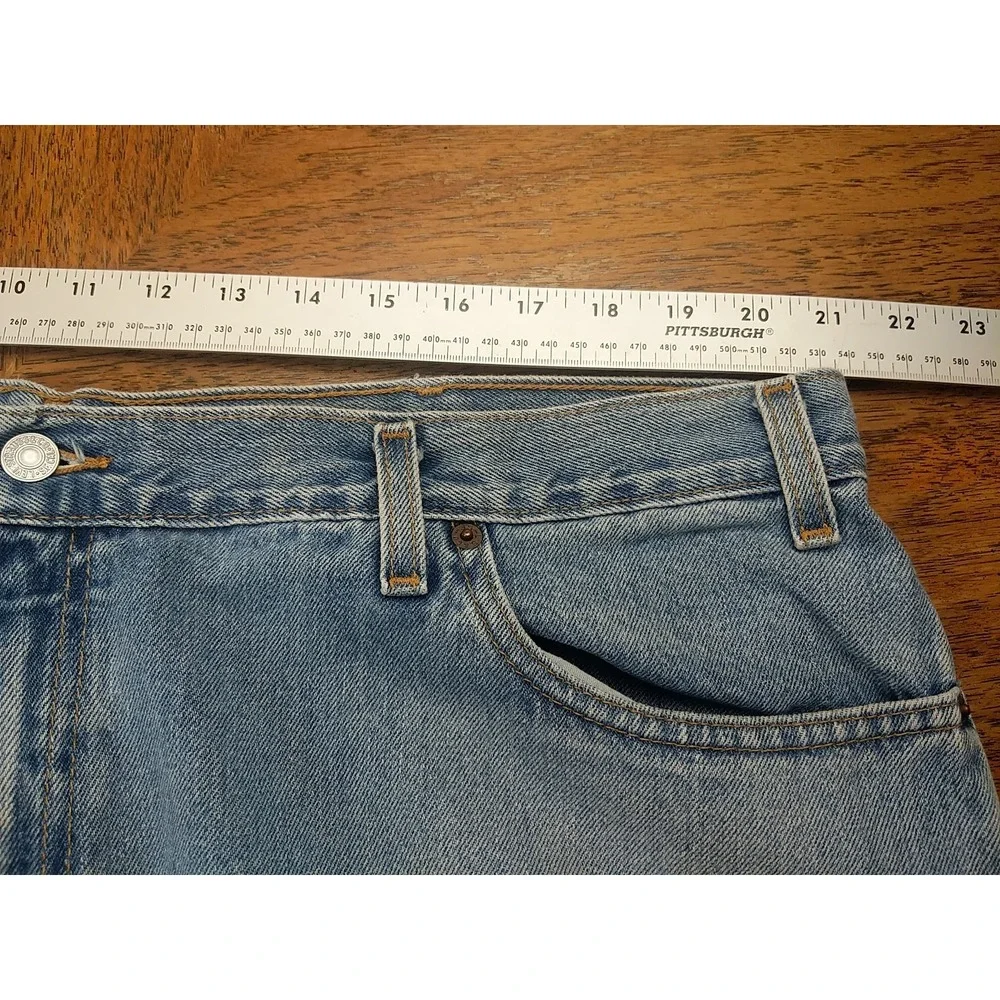 Levi's Levi 505 Vintage 90's 1996 USA Jeans Mens 42X29 Straight Leg Regular Fit